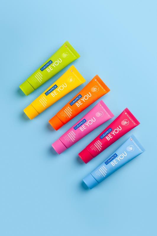 Curaprox BE YOU KÉK fogkrém (60 ml, szeder+édesgyökér)