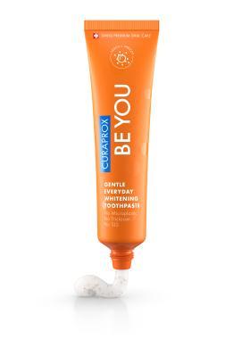 Curaprox BE YOU NARANCSSÁRGA fogkrém (60 ml, őszibarack+sárgabarack)