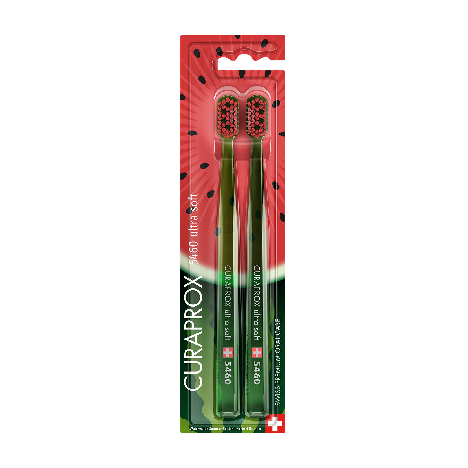 Curaprox CS 5460 Limited DUO Watermelon Edition
