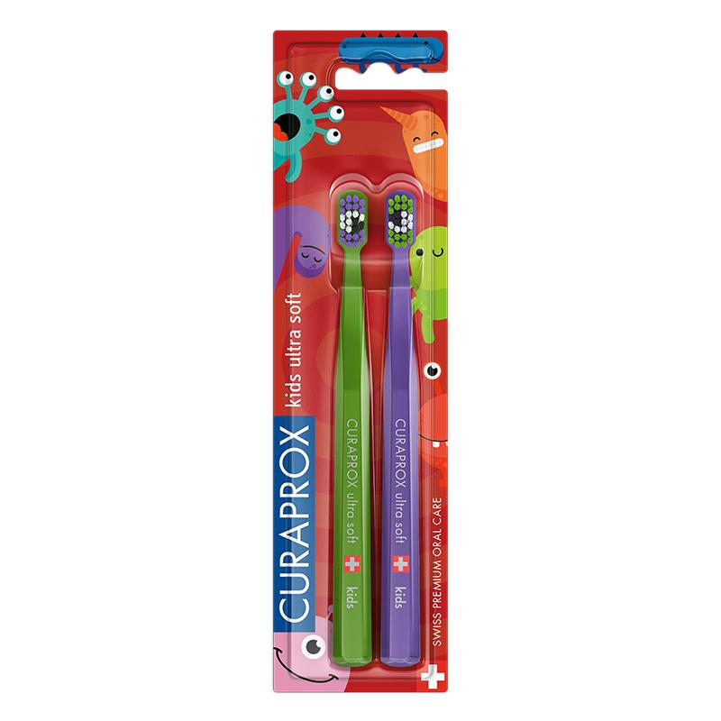 CURAPROX KIDS ULTRA SOFT LITTLE BACTERIA SPECIAL EDITION FOGKEFE DUOPACK