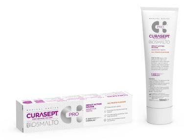 Curasept Biosmalto Mousse Pro (otthoni), RÓZSASZÍN, érzékeny fogakra - 50ml