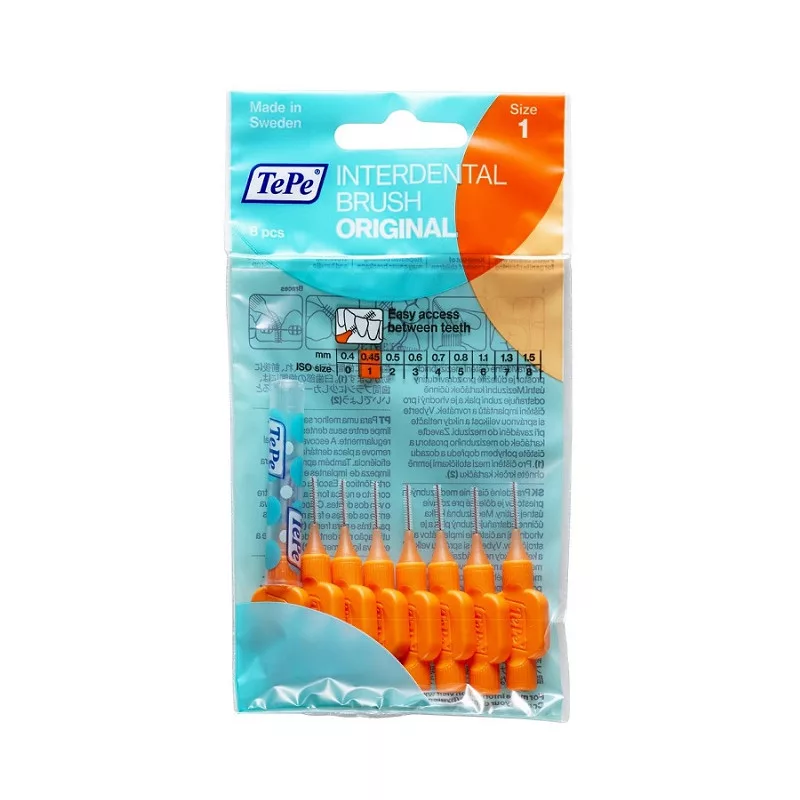 TEPE Interdental Original narancssárga 0.45 mm (8 db)