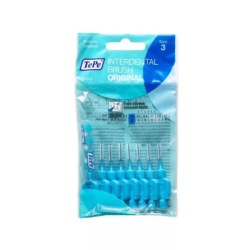 TEPE Interdental Original világoskék 0.6 mm (8 db)