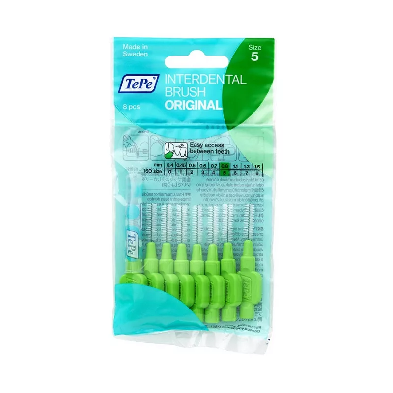 TEPE Interdental Original zöld 0.8 mm (8 db)